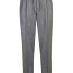 Pantaloni con coulisse in nero Brunello cucinelli - uomo 