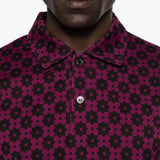 Polo con stampa geometrica in vola Comme des garcons homme plus - uomo 