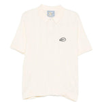 Polo con logo in bianco Kidsuper - uomo 