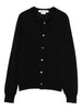 Long-sleeved cardigan in black Comme des garçons Comme des garçons - women