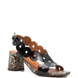 Sandali a smerlo in nero Chie mihara - donna 