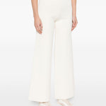 Pantaloni palazzo a gamba larga in bianco Maxmara - donna 