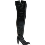 Stivali sopra il ginocchio Harvey in nero Khaite - donna 