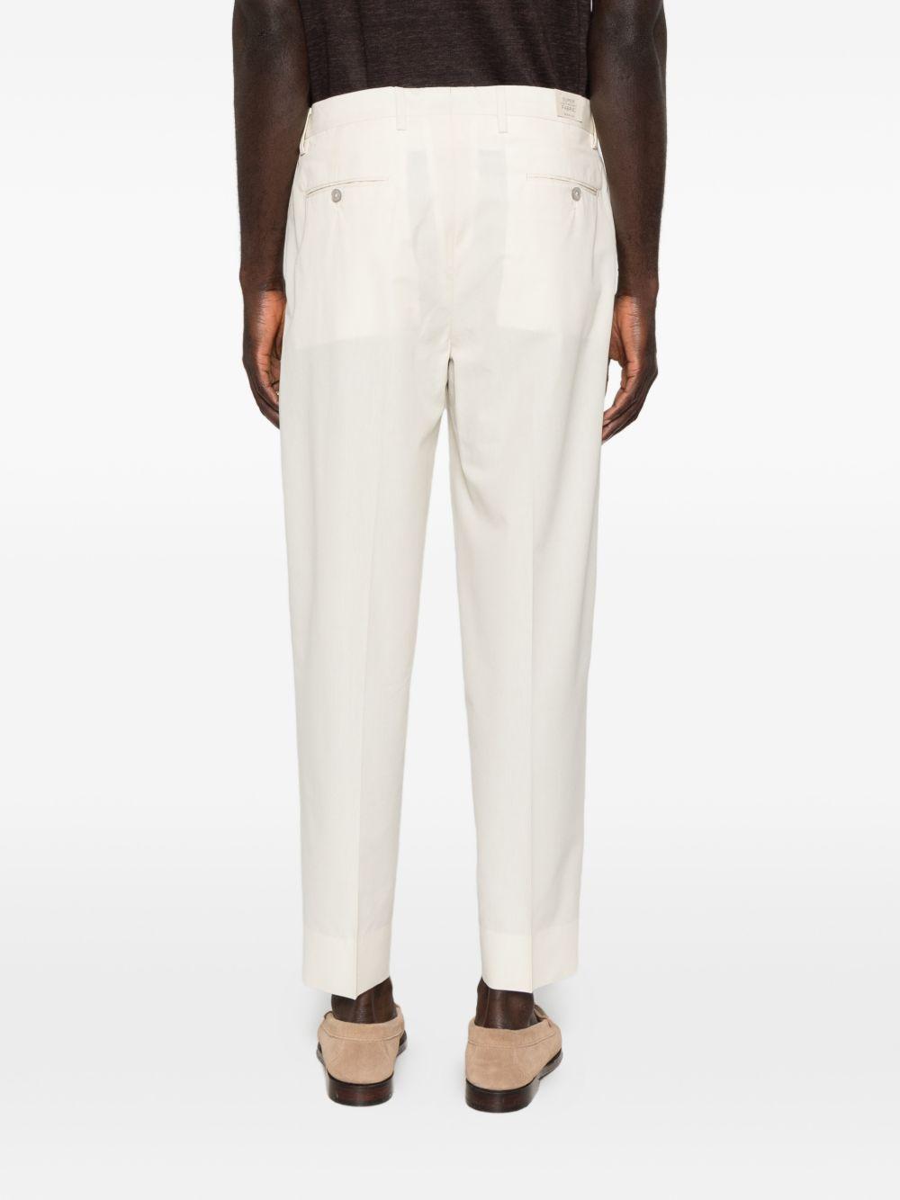 Pantaloni affusolati con pieghe in beige Briglia 1949 - uomo 