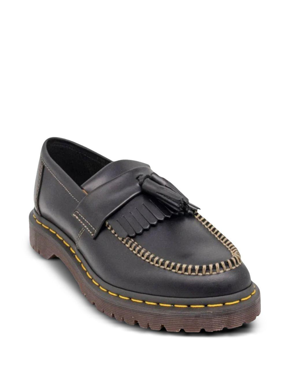Mocassini adrian in pelle in nero Dr. Martens - uomo 