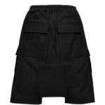 Shorts in cotone nero 