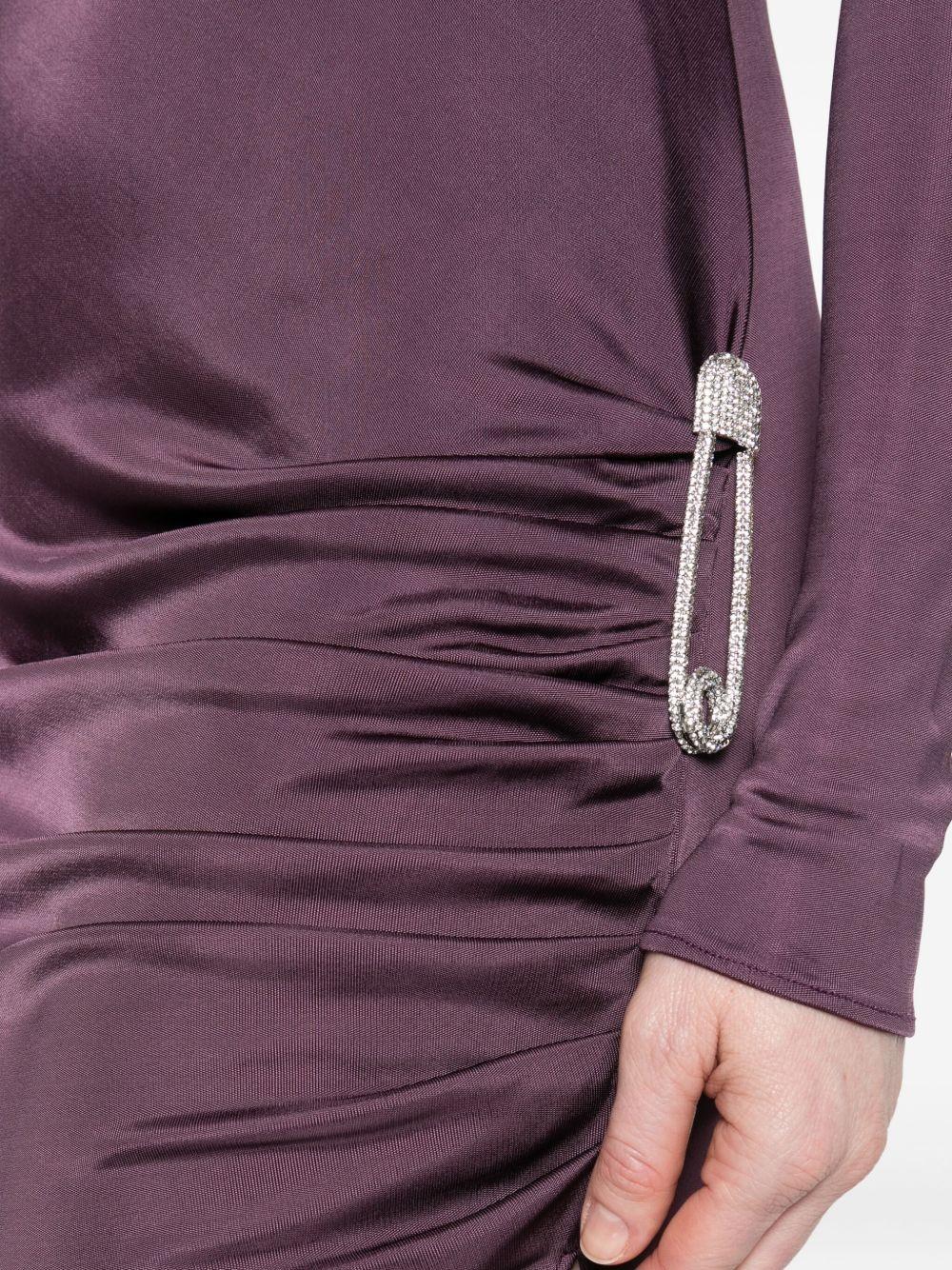 Abito da sera con decorazione in viola Giuseppe di Morabito - donna 