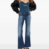 Body tilda-dnm in blu Diesel - donna 