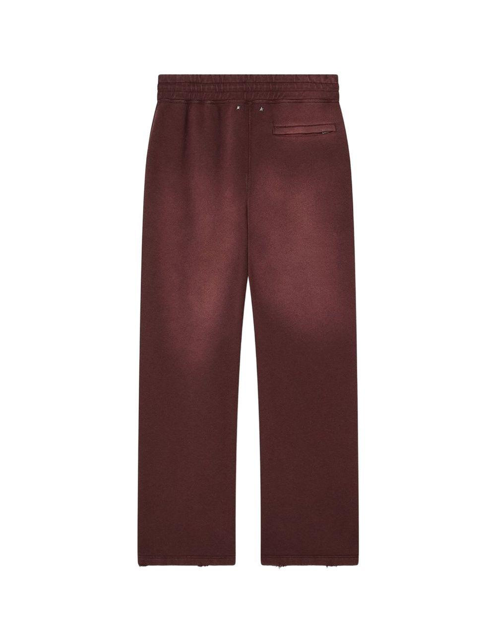 Pantaloni sportivi star in marrone 