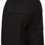 Pantaloni ampi Geth in lana nera 