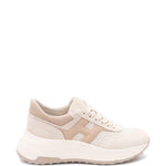 Sneakers Hi-Fi in beige chiaro Hogan - donna 