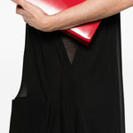 Abito midi smanicato in nero Sportmax - donna 