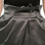 Gonna mini arricciata in grigio Magda Butrym - donna 