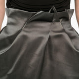 Gonna mini arricciata in grigio Magda Butrym - donna 