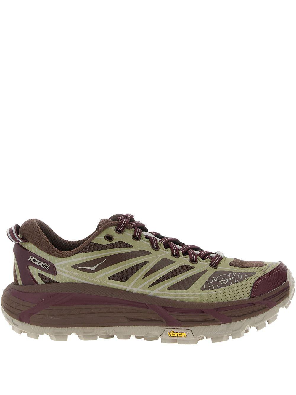 Sneakers mafate speed 2 in marrone 