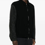 Giacca con zip in nero Undercover - uomo 