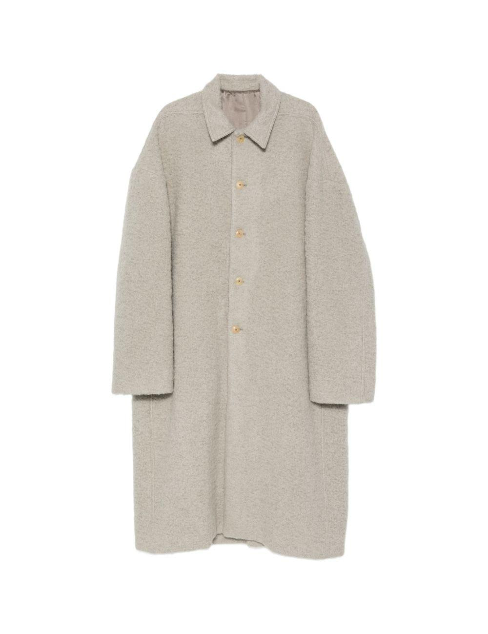 Cappotto Brad monopetto in grigio 