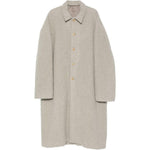 Cappotto Brad monopetto in grigio 