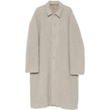 Cappotto Brad monopetto in grigio 