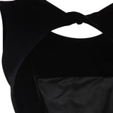 Abito con dettaglio cut-out in nero Rick owens - donna 