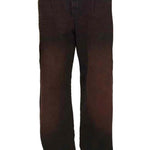 Jeans boyfriend a gamba ampia  in marrone Song for the mute - uomo 