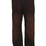 Jeans boyfriend a gamba ampia  in marrone Song for the mute - uomo 