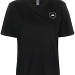 T-shirt a maniche corte truecasuals in nero Adidas by stella mc cartney - donna 