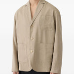 Giacca monopetto la veste pastro in beige Jacquemus - uomo 