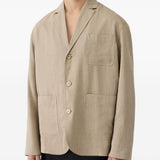 Giacca monopetto la veste pastro in beige Jacquemus - uomo 