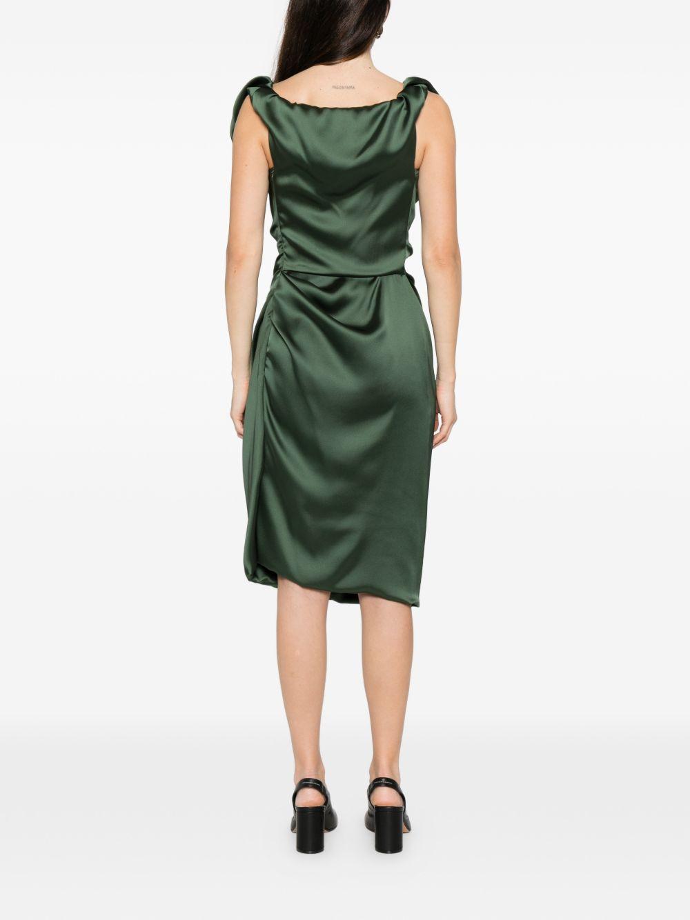 Abito corto Ginnie Amberin verde Vivienne Westwood - donna 