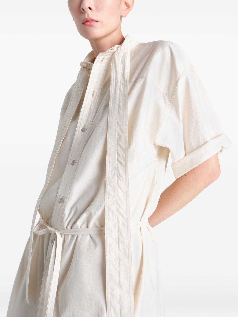 Abito midi con cintura in avorio LEMAIRE  - donna 