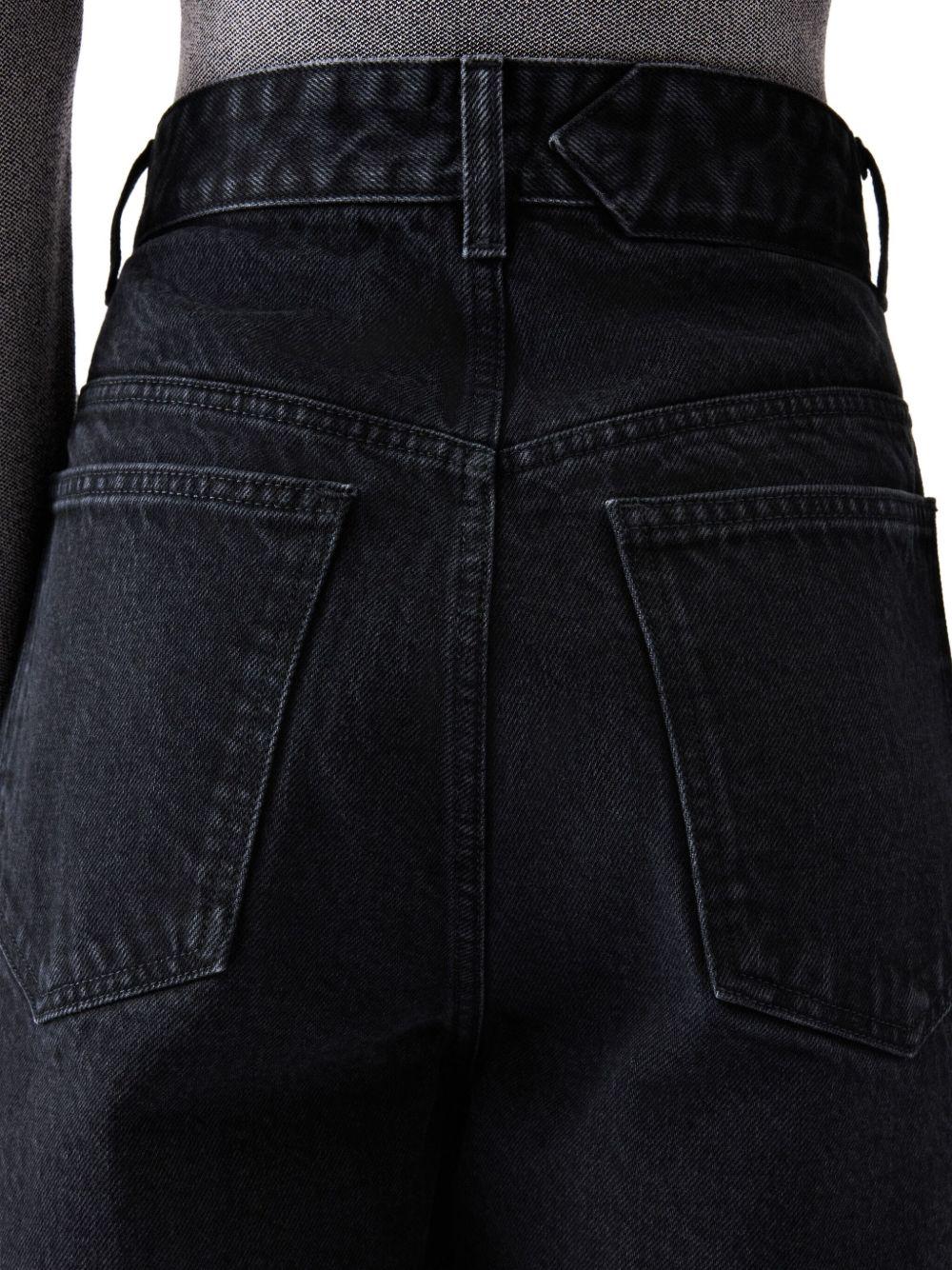 Jeans le de-nimes ovalo  in nero Jacquemus - donna 