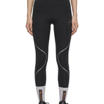 Leggings a vita alta in nero Adidas by stella MC Cartney - donna 