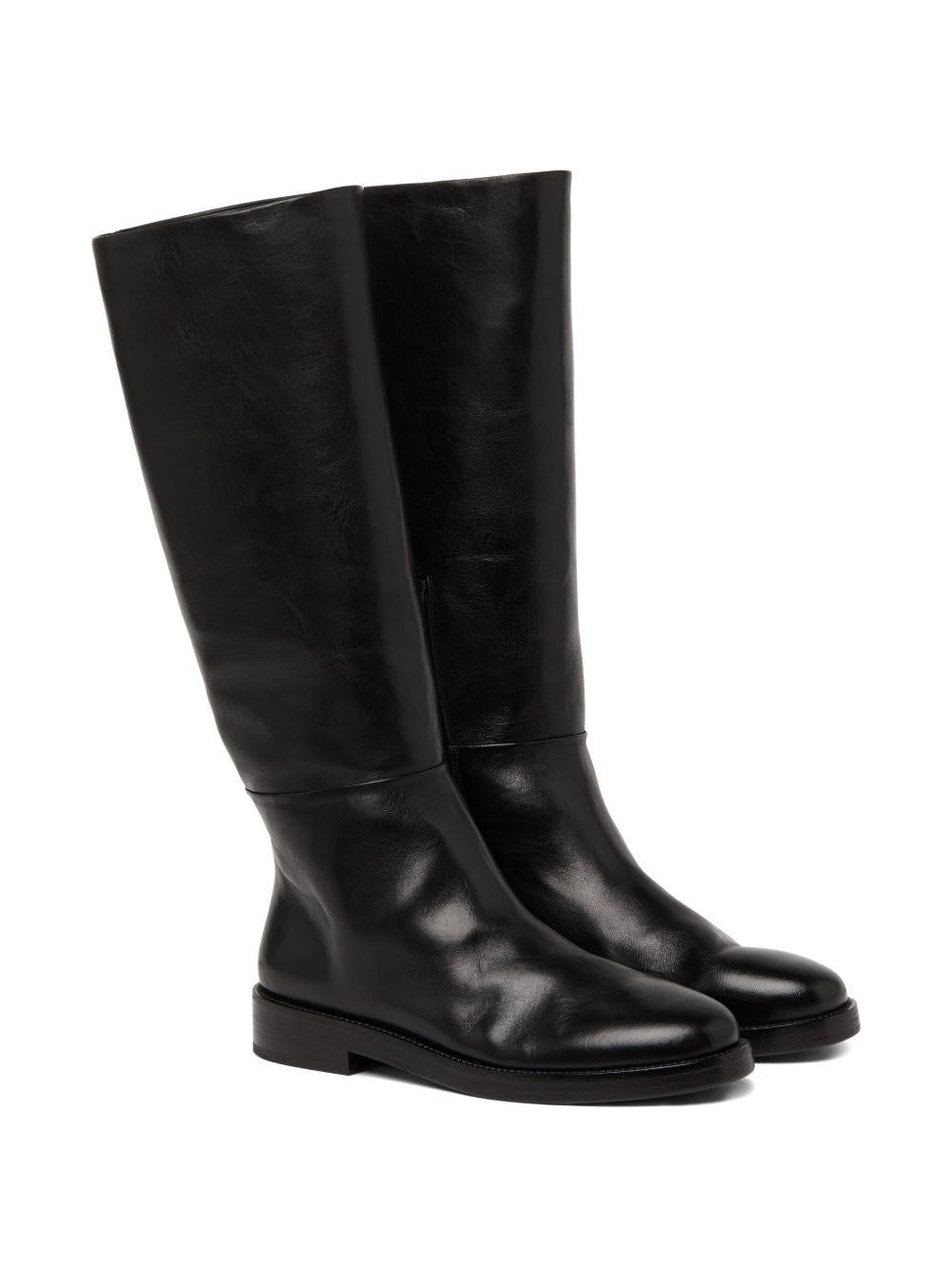 Stivali al ginocchio in nero Marsell - donna 