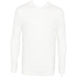 T-shirt a maniche  lunghe Doria in bianco Carrer - uomo 