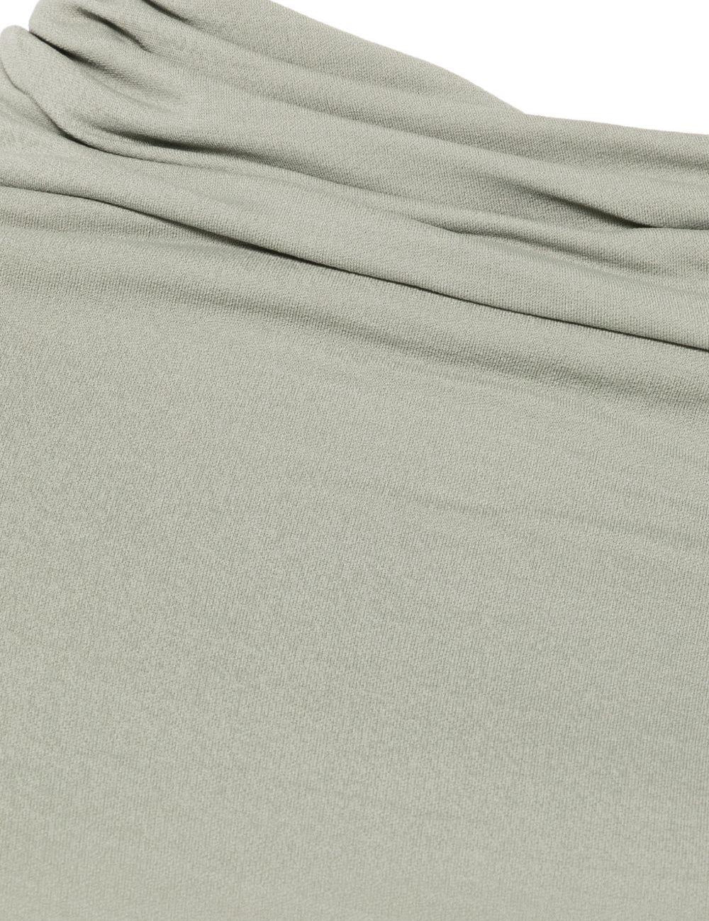 Top drappeggiato lola in grigio Rick owens lilies - donna 