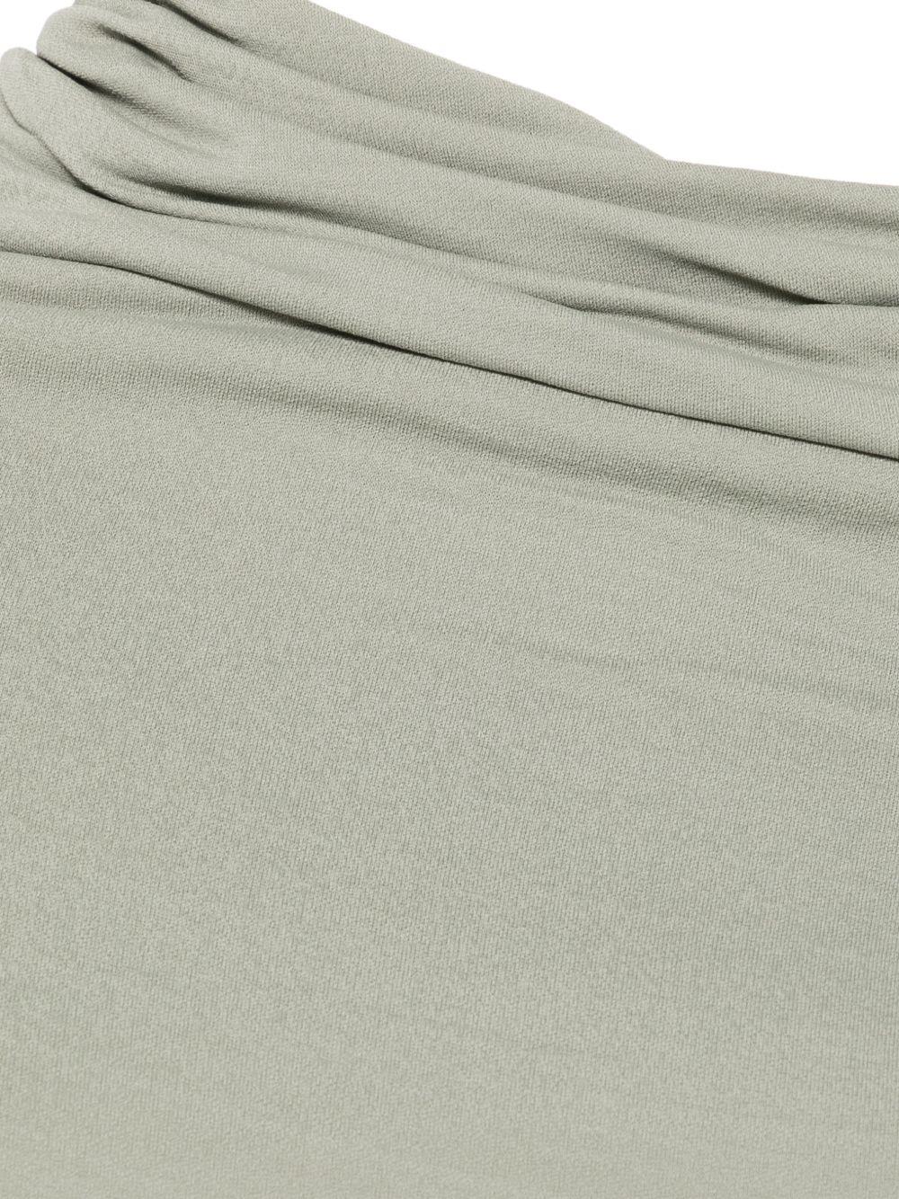 Top drappeggiato lola in grigio Rick owens lilies - donna 