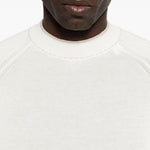 Maglia girocollo in bianco e beige Eleventy - uomo 