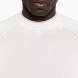 Maglia girocollo in bianco e beige Eleventy - uomo 