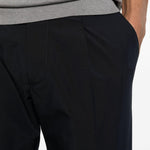 pantaloni donald in blu grayed - uomo 