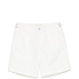Shorts a pieghe con fibbia in bianco Briglia 1949 - uomo 