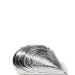 Clutch a conchiglia in argento Simkhai - donna 