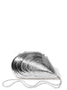 Simkhai silver shell clutch - women