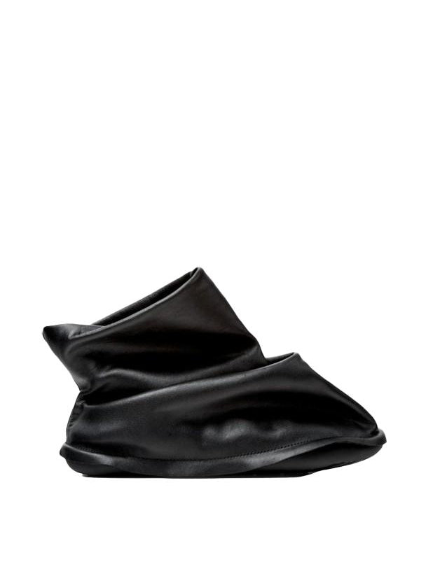 Stivaletti Peu flou in pelle in nero Camper x ISSEY MIYAKE - uomo <BR/> 