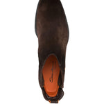 Stivaletti easy in pelle scamosciata in marrone 