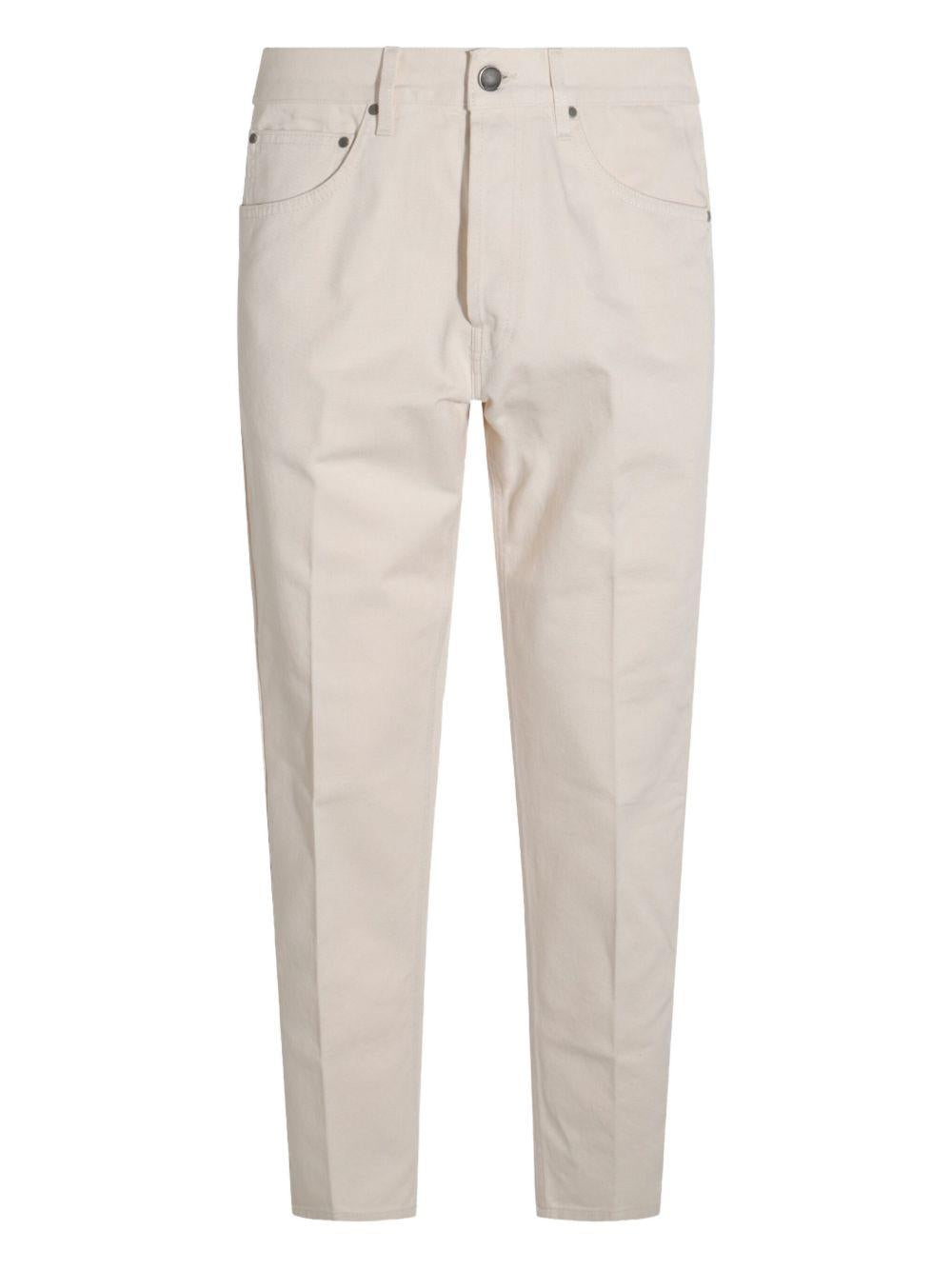 Jeans con bottoni in avorio Lardini - uomo 