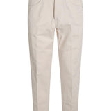 Jeans con bottoni in avorio Lardini - uomo 