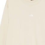 Felpa con logo in beige The north face - uomo 