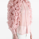 Camicia con volant in rosa OMME DES GARCONS COMME DES GARCONS - donna 