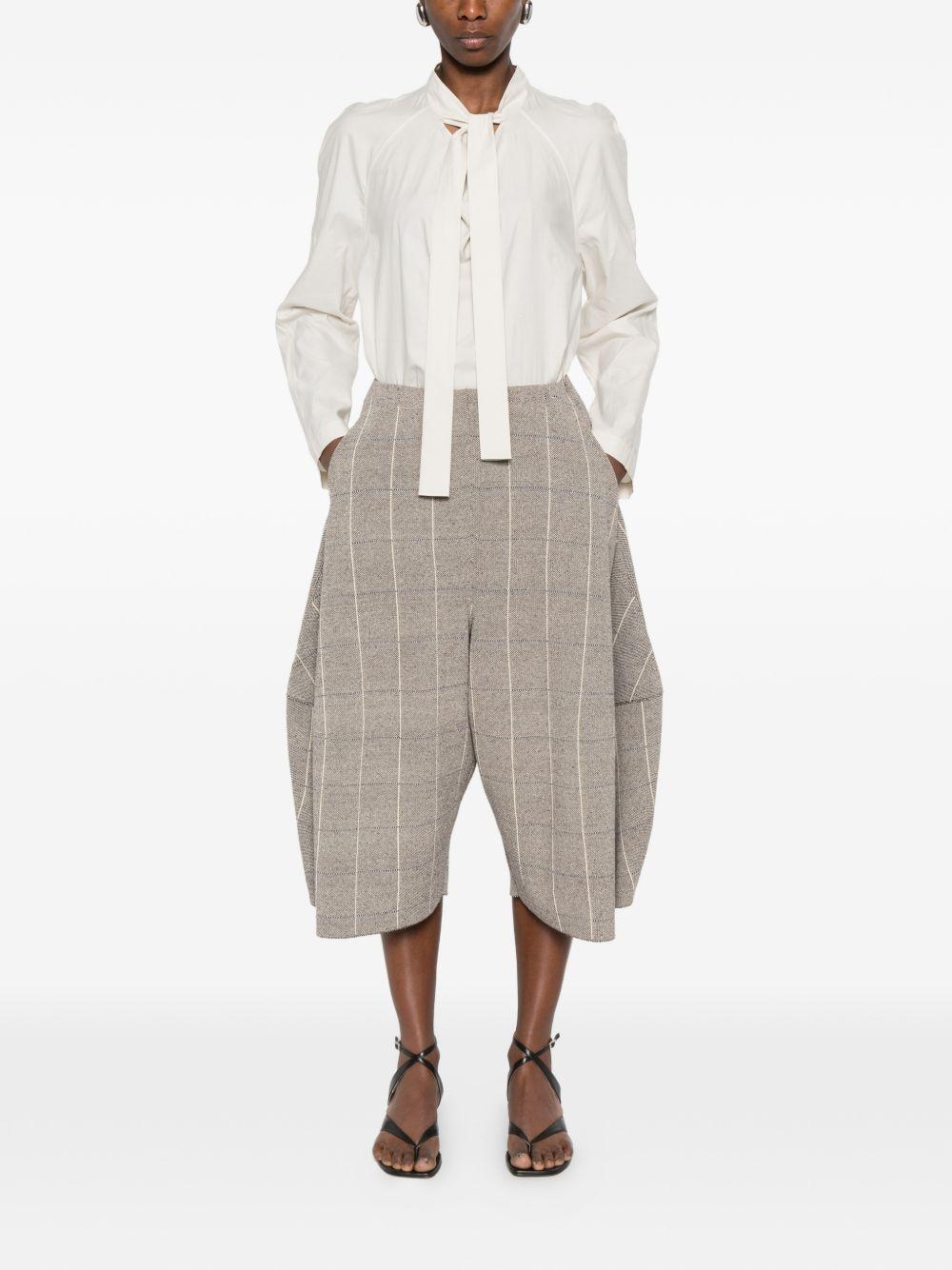 Blusa ascot in bianco LEMAIRE - donna 